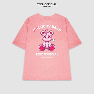 [XẢ NGHỈ BÁN] Áo Thun Unisex Nam Nữ TEEZ - TZ1076 Form Rộng Tay Lỡ Freesize