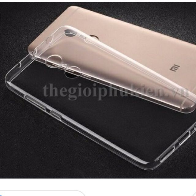 Ốp lưng xiaomi redmi note 4 silicon dẻo trong suốt siêu mỏng 0.5mm