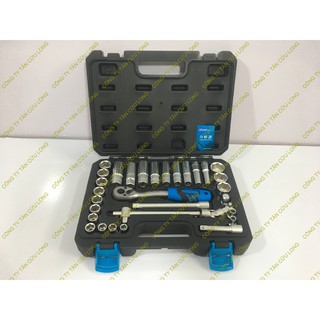 Bộ tuýp 3/8 inch 33 chi tiết - ny-tz33p38