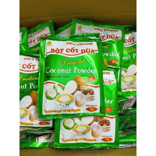 Bột cốt dừa gói 50g loại xịn.