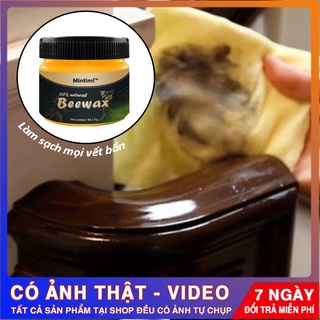 Sáp ong Beewax lau gỗ làm bóng sạch đồ gỗ
