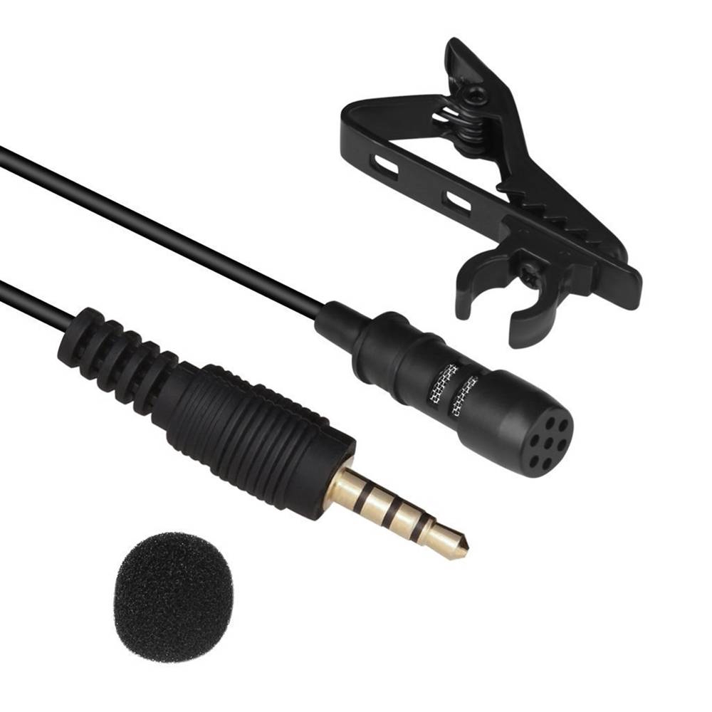 Micro Mini Đa Hướng Kèm Kẹp Gắn Cổ Áo Tiện Dụng