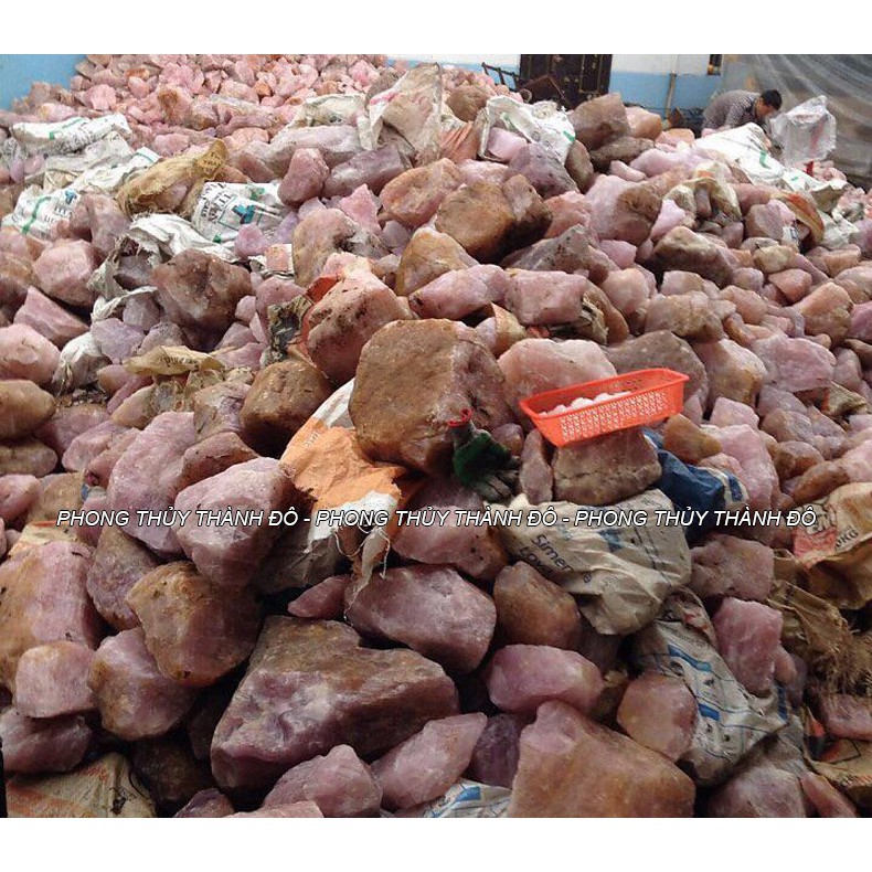 [XẢ KHO Size 1 Kg] Quả Cầu Phong Thủy T.A Hồng mạng THỔ - HỎA nặng 1 Kg, Đường Kính Khoảng 9-10 cm - Phong Thủy Thành Đô