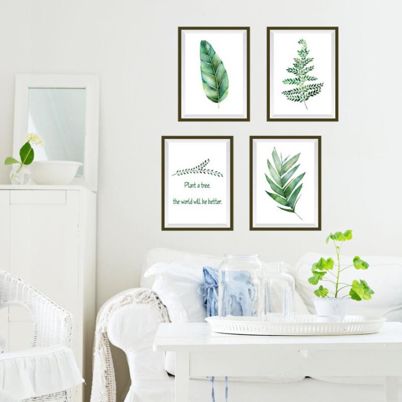 Decor bộ tranh cây decal dán tường