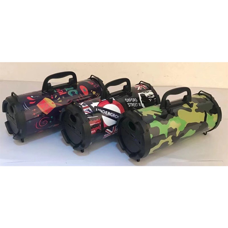 LOA BLUETOOTH 520BT - Họa tiết ngẫu nhiên