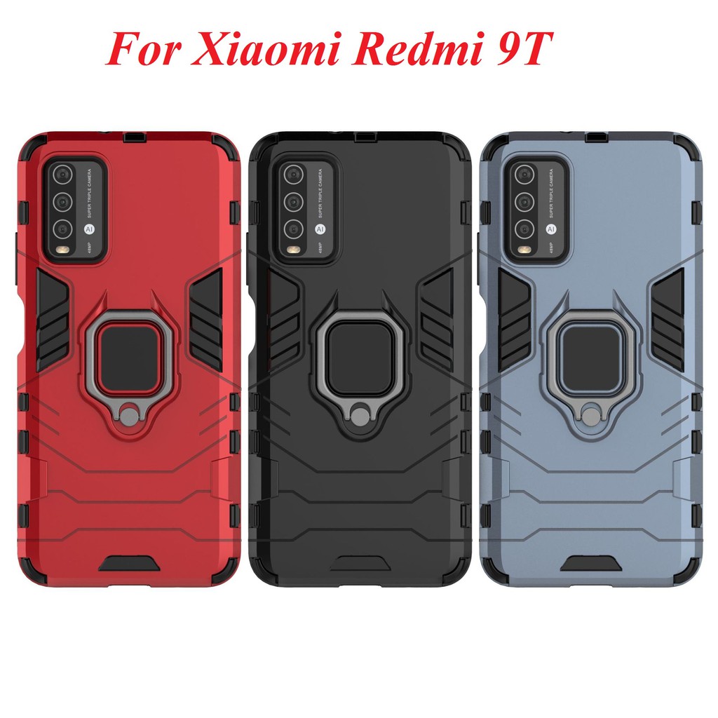 Ốp lưng Xiaomi Redmi 9T / Redmi Note 9 4G - Ốp lưng chống sốc Iron Man Iring Siêu bền