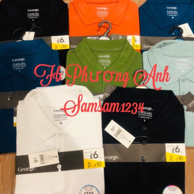 Áo Nam Polo George