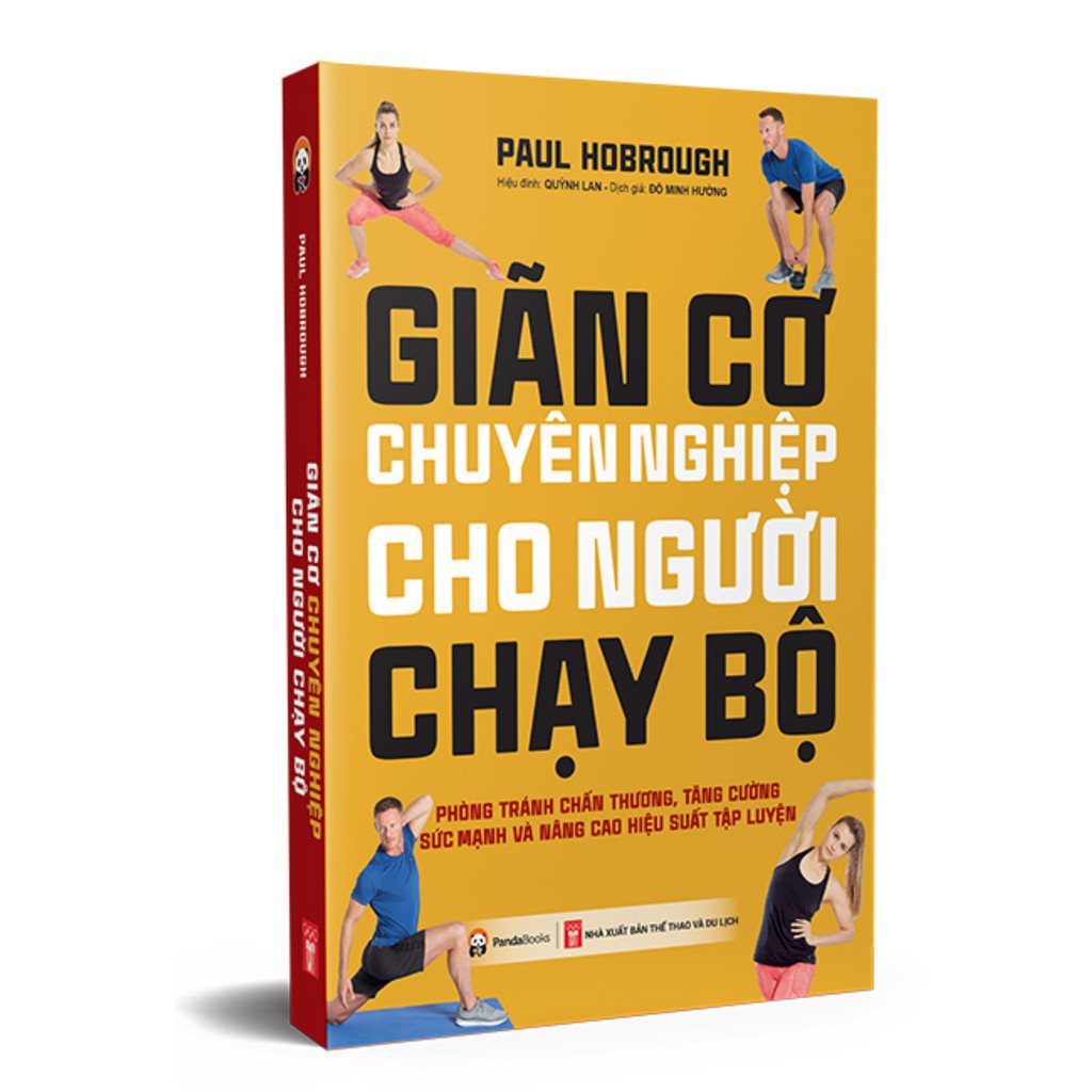 Sách -  Giãn Cơ Chuyên Nghiệp Cho Người Chạy Bộ [PandaBooks]