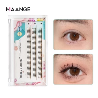 Lông Mi Giả MAANGE Hình Chữ A Tự Phong Cách Hàn Quốc