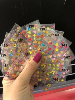 Sticker dán móng nhỏ mẫu từ 91-144