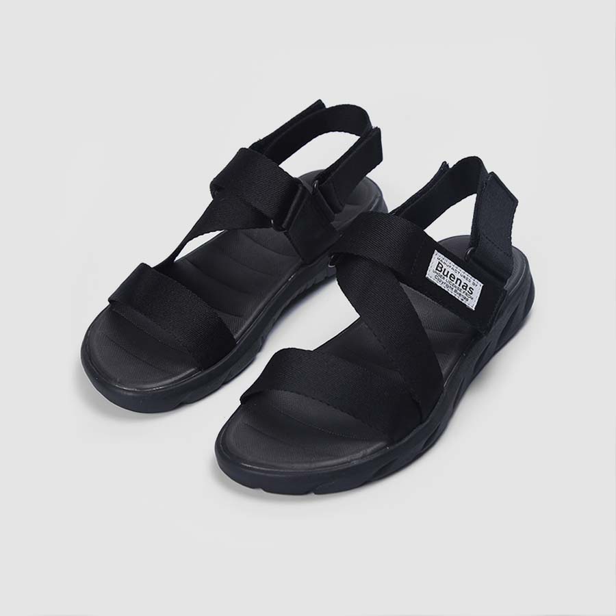 Giày Sandal Đi Học S7 - Buenas - xăng-đan dép nam nữ đế cao 3 phân giá rẽ chính hãng