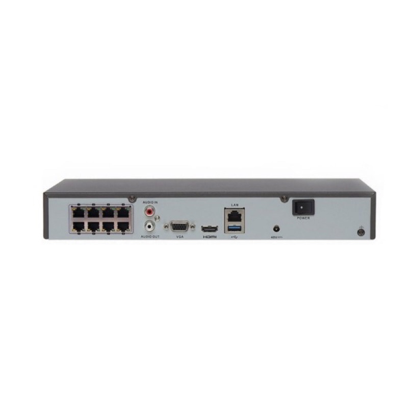 Đầu ghi hình IP 8 kênh POE HIKVISION 7608NIK1/8P(B) (chính hãng Hikvision Việt Nam)