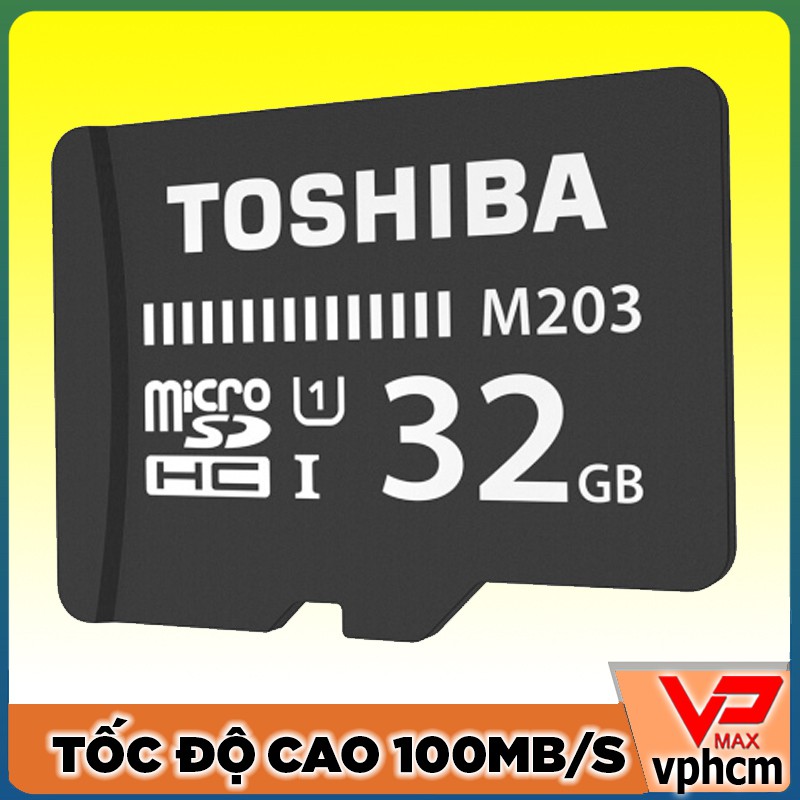 KM Thẻ nhớ Toshiba 32Gb class 10 siêu bền dùng cho camera | WebRaoVat - webraovat.net.vn