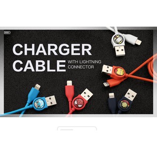 Cáp sạc cổng Lightning MARVEL (Iron Man)