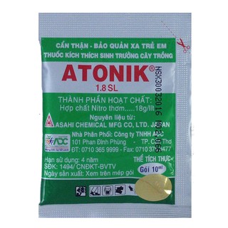 Kích mầm hạt giống Atonik 1.8 SL (Kích thích sinh trưởng)