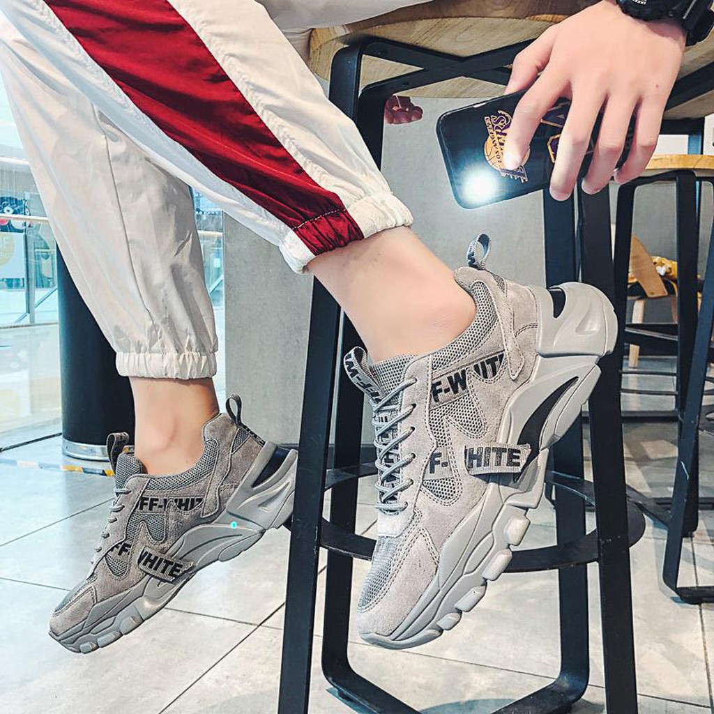 Giày Thể Thao Nam MS19 Giày Sneaker Nam Có Đế Tăng Chiều Cao Phong Cách Thời Trang Siêu Ngầu Siêu Chất ( Size 39 - 43 )