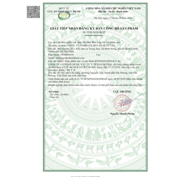 Viên uống tăng cường sinh lý nam KING GOLD MAX⚡Nguyên liệu Mỹ⚡Hộp 30 viên Giúp tăng cường sinh lý nam