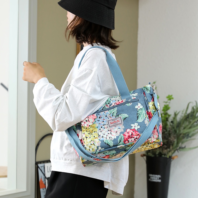 Túi Vải Đeo Chéo Phong Cách Retro Thời Trang Cho Nữ