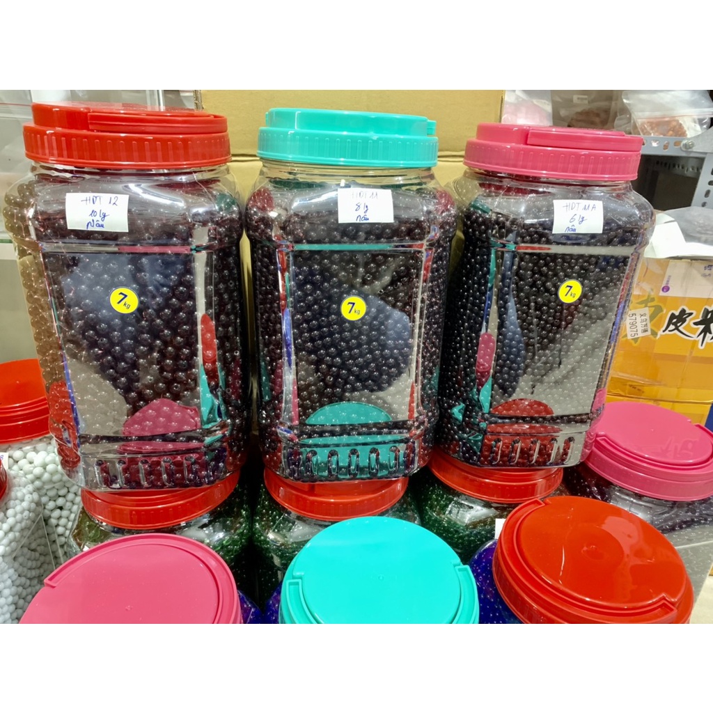 Hạt Pha Lê Thủy Tinh KATEDA SHOP Làm Rèm Cửa Vòng Tay Trang Sức, Nhiều Màu Sắc 1 Bịch 500g