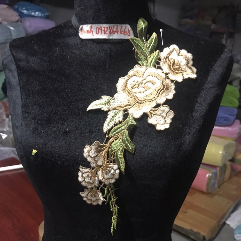 Hoa thêu mã H6 (Shop giao đơn tiền hàng từ 50k)