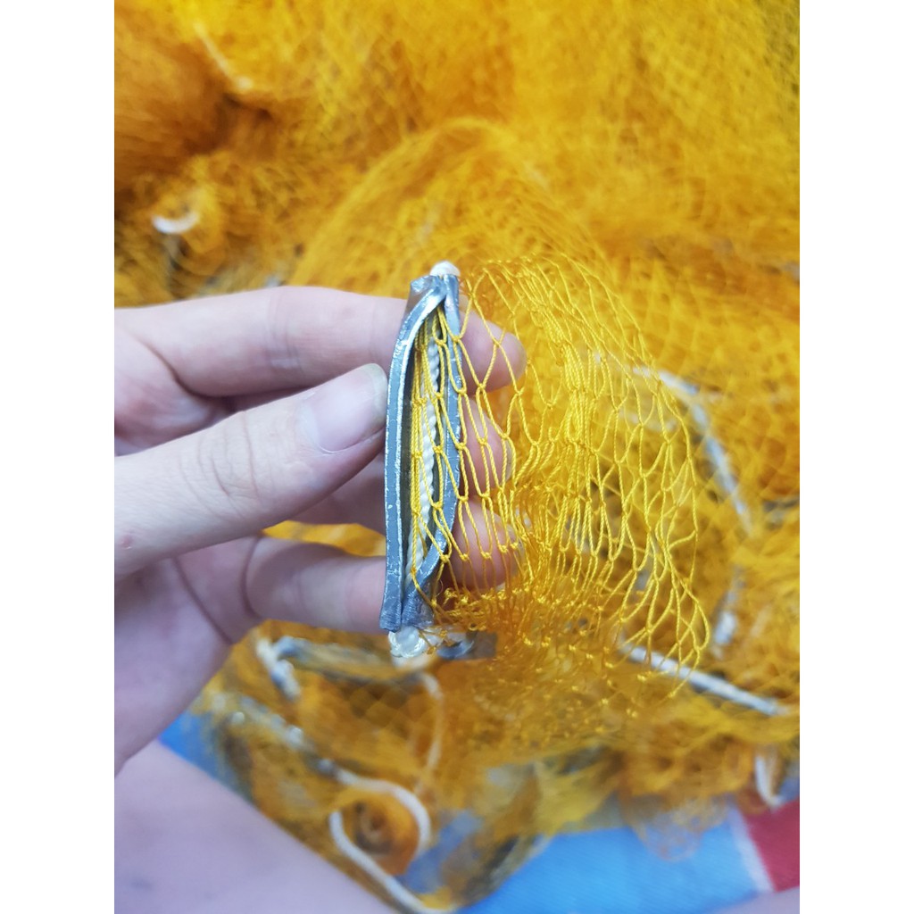 Chài dù tép bắt cá, chài tép bung 4m tặng kèm dây dài 4m