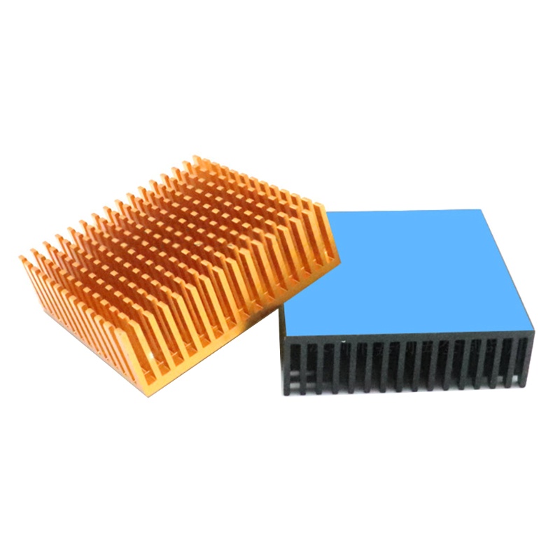 Set 4 bộ tản nhiệt 50x50x15mm bằng nhôm kèm băng keo 3M cho CPU LED
