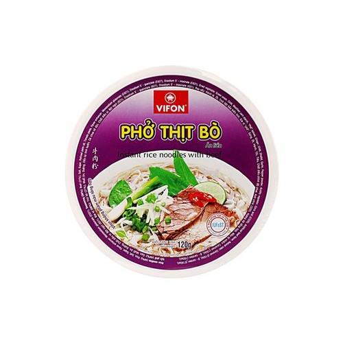 Phở Vifon Thịt Bò Tô 120G