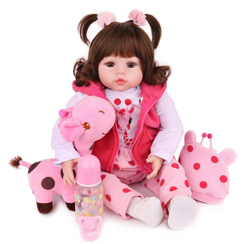 Búp Bê Em Bé Bằng Silicon 48cm / 58cm