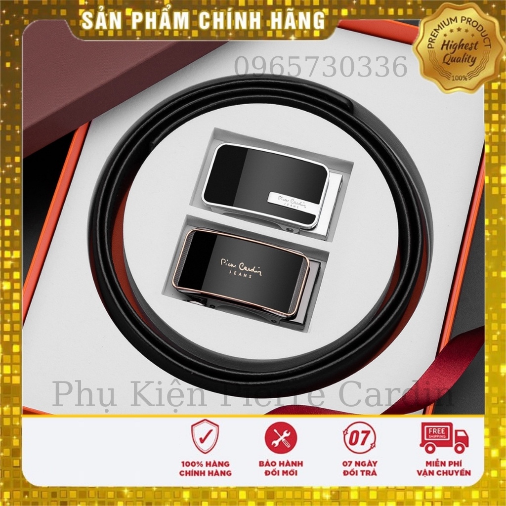 Thắt Lưng Nam Pierre Cardin Combo 1 Dây 2 Mặt