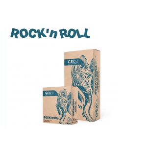 Bao cao su GEXlife RocknRoll bạc hà, bcs siêu mỏng gân gai hạt nổi kéo dài thời gian quan hệ