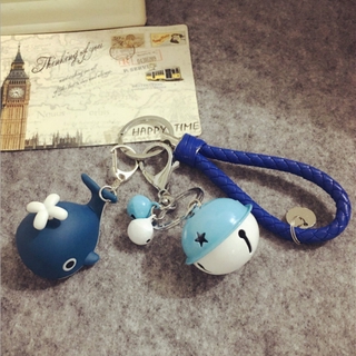 Whale móc khóa hình cá voi phát sáng dễ thương