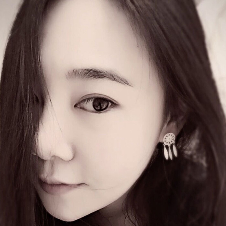 Bohemian khuyên tai tròn Silver-plated Dream Catcher  Earrings