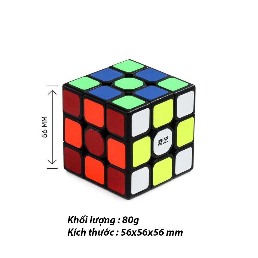 Đồ Chơi Rubik 3x3 Qiyi Sail W Rubic 3 Tầng Khối Lập Phương Ma Thuật Rubik Giá Rẻ ( Mã RB01 )