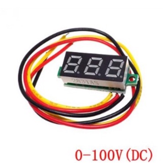 Led đo volt từ 0-40vol DC. Hiển thị số