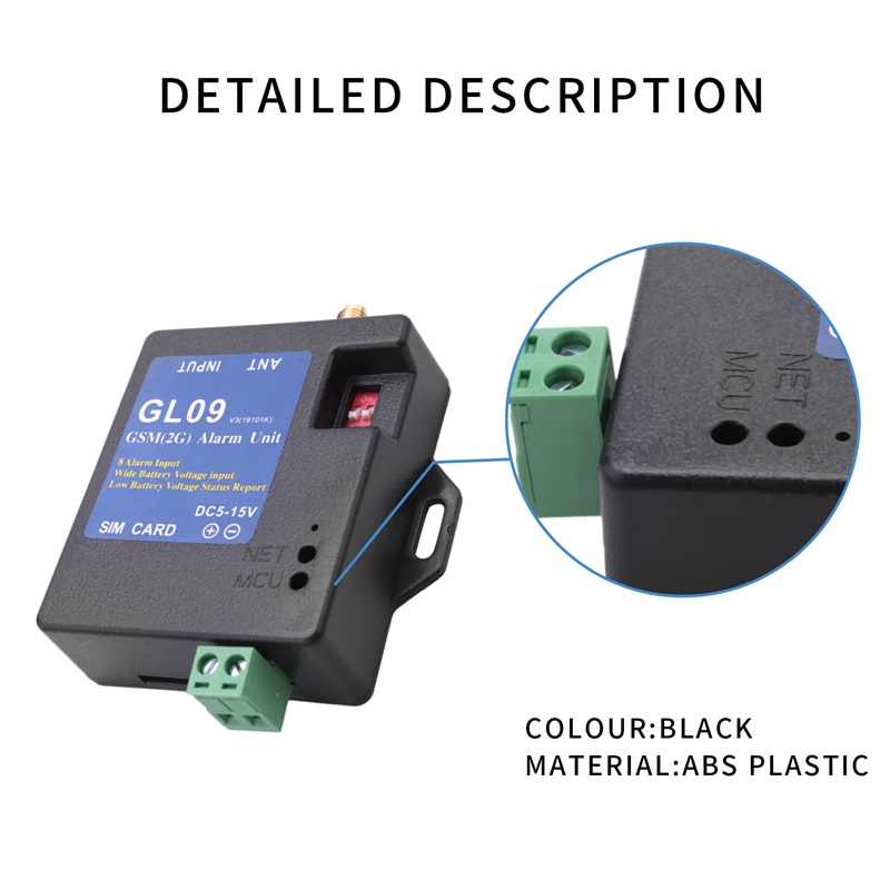 Hệ Thống Báo Động An Ninh Gl09 8 Kênh Điều Khiển Bằng Ứng Dụng Bằng Ứng Dụng Gsm Sms Alert 2019