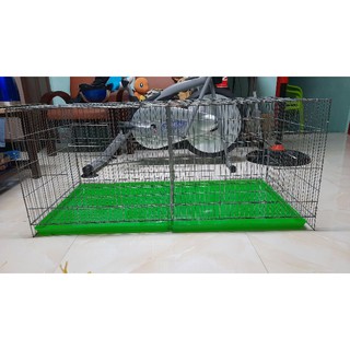 Lồng nuôi bồ câu, chim,gà....1m×50×45 + khay lót giá 240k/1 bộ
