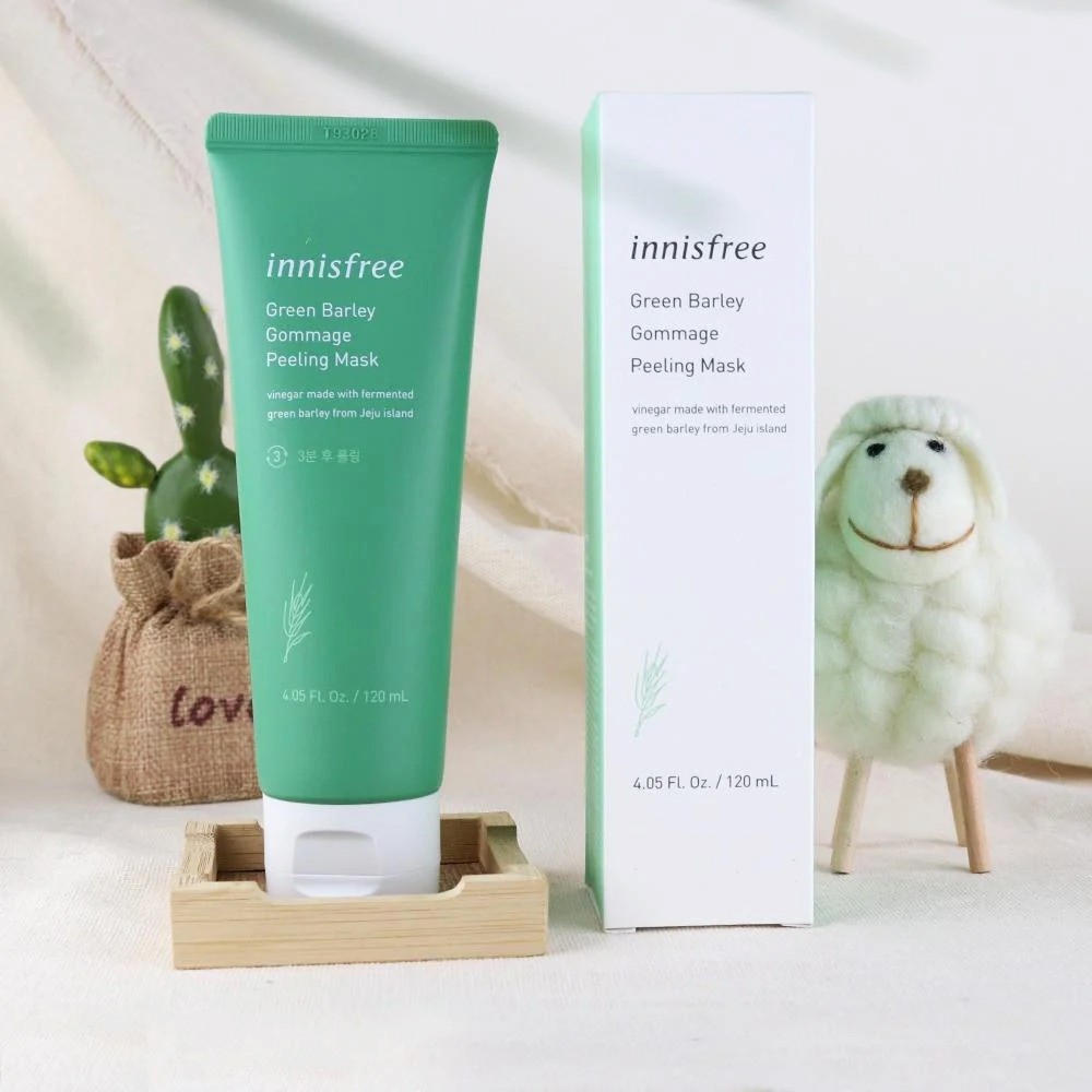 Mặt nạ Tẩy Tế Bào Chết Innisfree Green Barley Gommage Peeling Mask