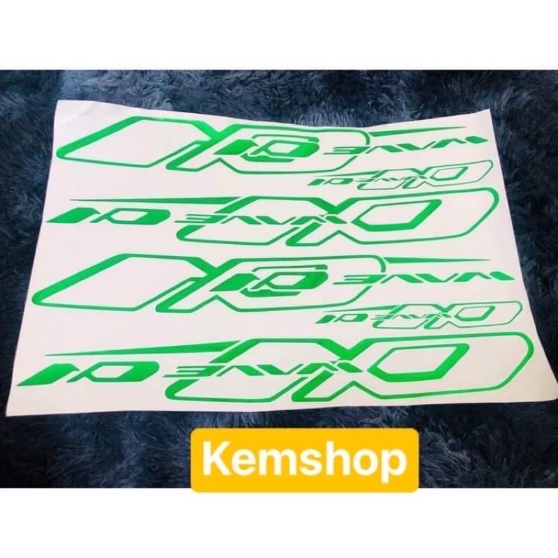 Tem Cắt Crom Dán Các Dòng Xe Wave 50/100/110