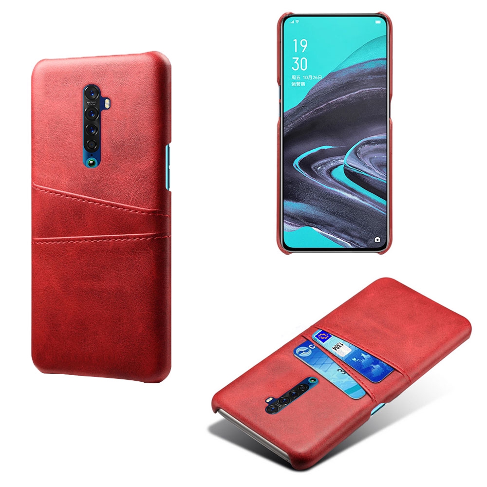 Ốp điện thoại dạng ngăn ví bằng da PU mỏng chống sốc cho OPPO Reno2 Z F Reno Ace 10x zoom