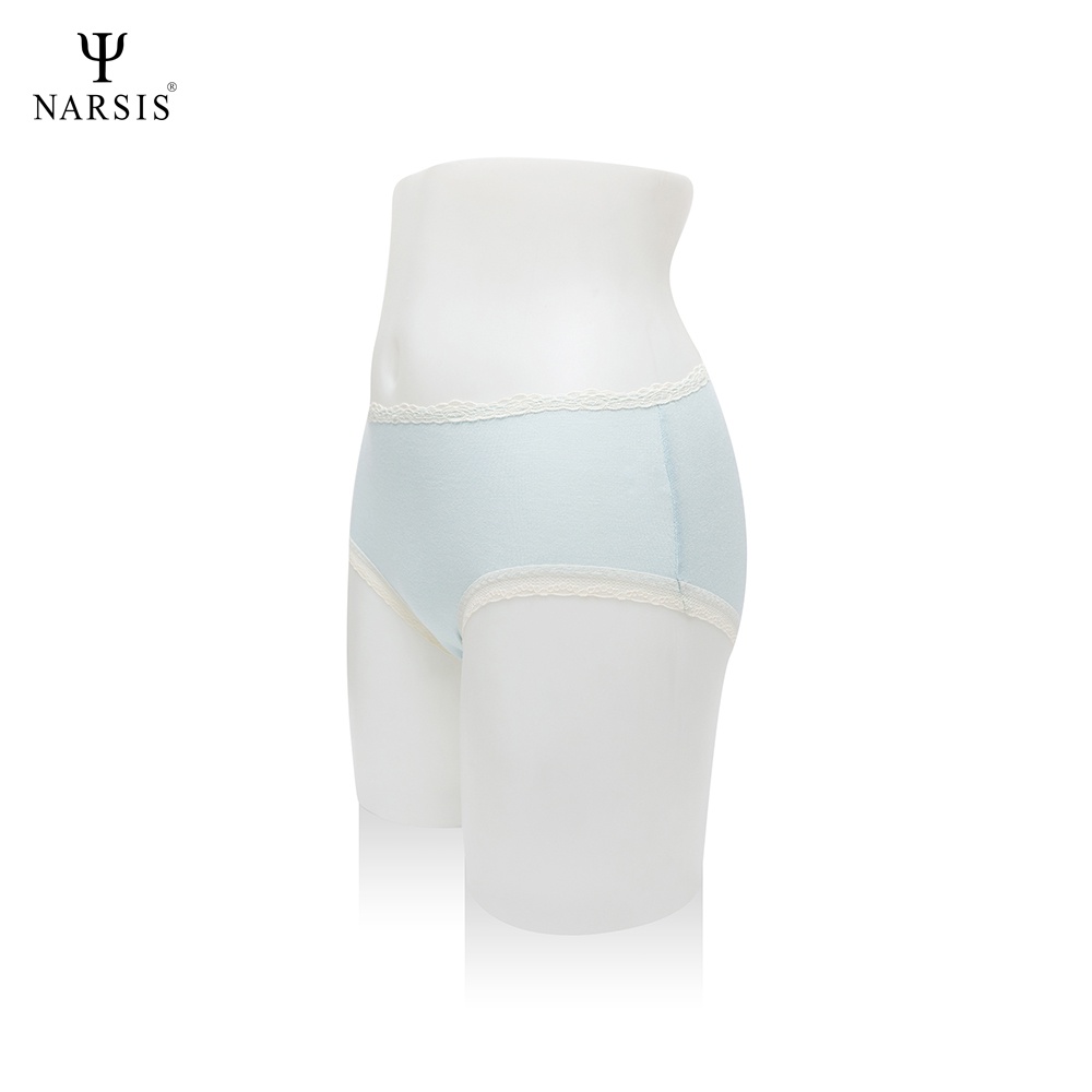 Quần lót nữ Cotton Narsis K0036 màu xanh nhạt