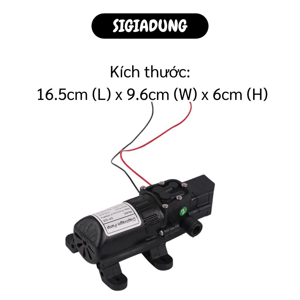 [SGD] Máy Bơm Nước Mini - Máy Tăng Áp Lực Nước 12V Làm Sạch Xe Hơi, Sạch Thảm, Sạch Nền 3259