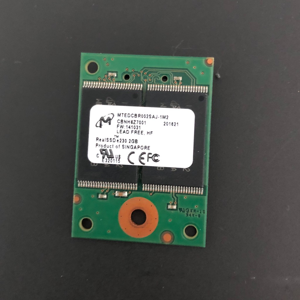 EUSB  Micron MTEDCBR002SAJ-1M2IT - 2GB