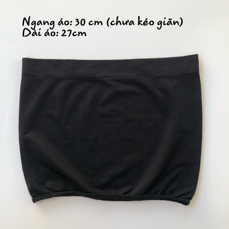 Áo Quây Áo Ống Không Đệm Co Giãn Tốt Mầu Đen Mầu Be