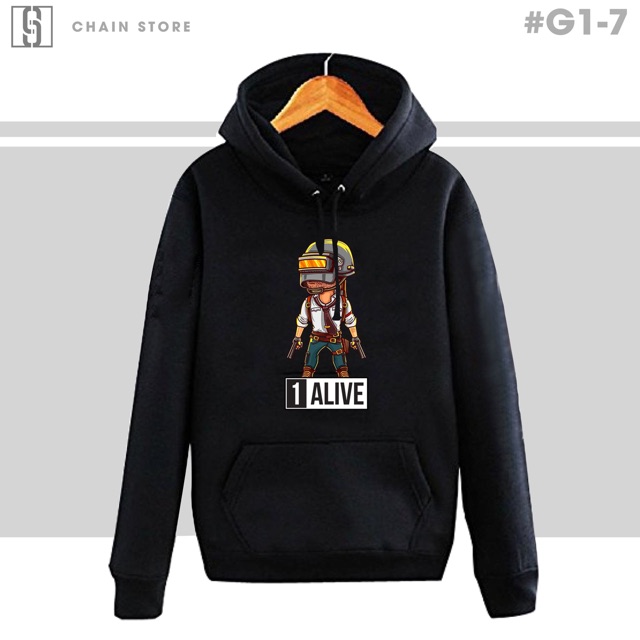 Hoodies PUBG CỰC NGẦU dành cho các tín đồ game