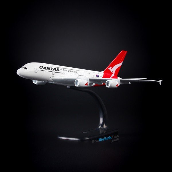 Mô hình máy bay Qantas Airbus A380 20cm Everfly