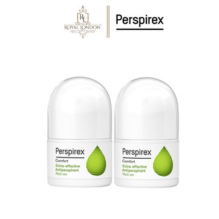 Combo 2 Lăn Khử Mùi Perspirex Comfort Xanh Lá Dành Cho Da Nhạy Cảm Hiệu Quả 3 Ngày 20ml/ chai