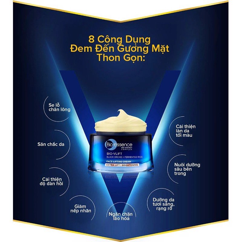 Bio-essence Kem dưỡng Bio- Vlift Face Lifting Cream (45g)