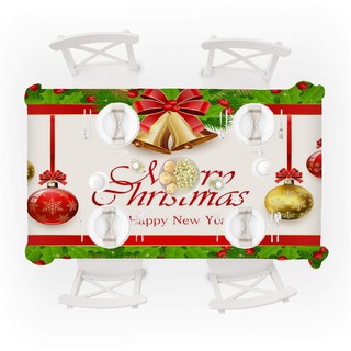 Christmas Decoration Table Cloth Rectangular Tea Table Cover Dining Home Decor