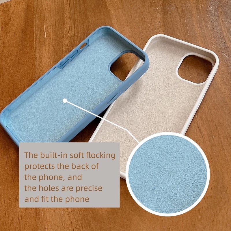 Ốp Lưng Silicone ChốNg SốC Có Logo Cho iPhone 13 12 14 Pro MAX 49