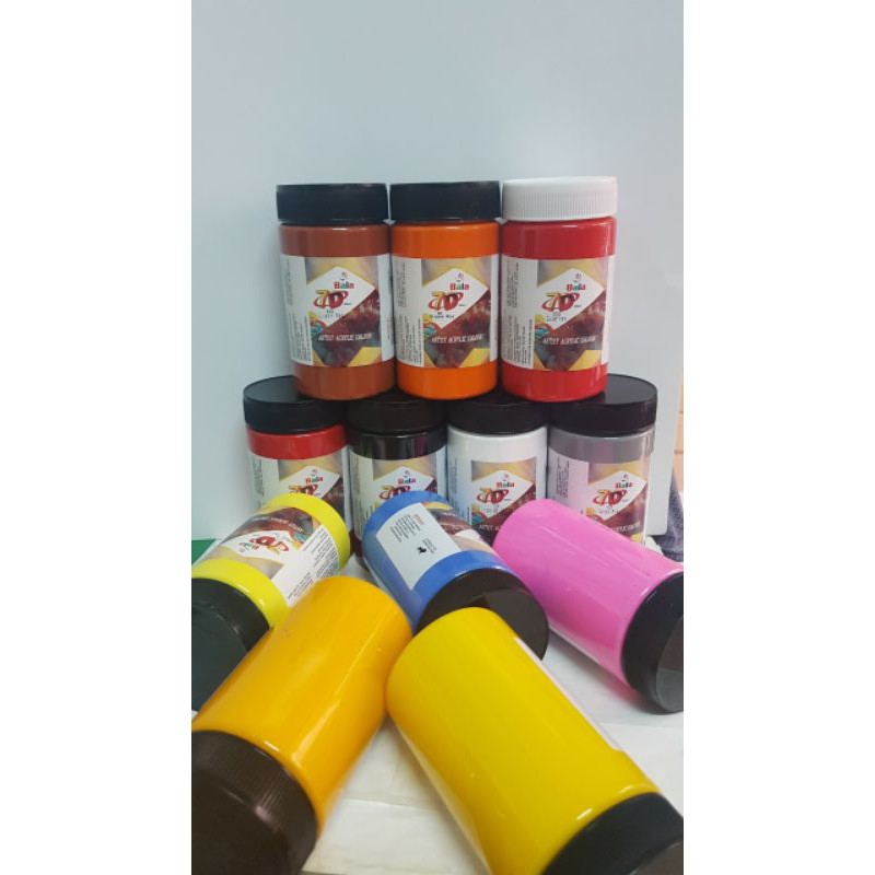 MÀU VẼ ACRYLIC CHỐNG NƯỚC 7D 300ML link 2